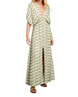 Pearl & Caviar Agistri Maxi Dress - Green