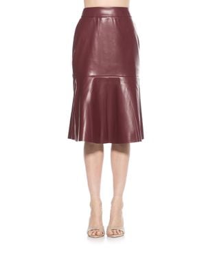 Alexia Admor Ezra Skirt - Red