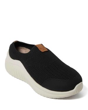 Dearfoams Gracie Sport Knit Slip-On Clog - Black