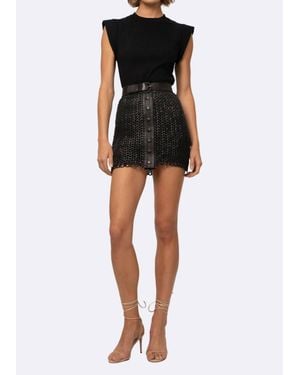 NonChalant Label Kaiden Mini Skirt - Black