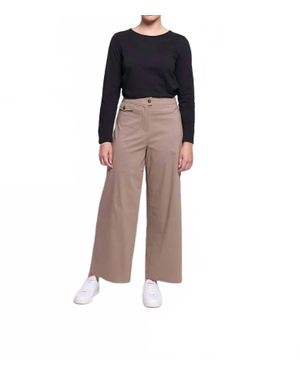 Foil Pocket Science Wide Leg Pant - Multicolor