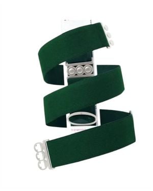 Unbelts Classic Elastic Adjustable Invisible Belt - Green