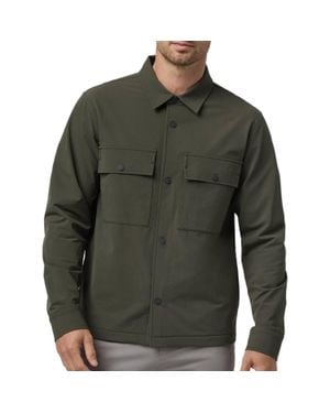 Vuori Lawson Tech Shirt Jacket - Green
