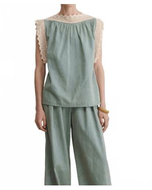 Rachel Comey Via Sleeveless Top - Green