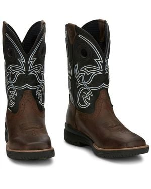 Justin Boots Nitread Waterproof Toffee Boot - Brown