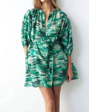 Chufy Ziggy Mini Dress - Green