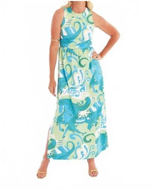 CK BRADLEY Nina Midi Dress - Blue