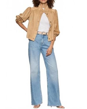 Sanctuary Charlotte Suede Jacket - Blue