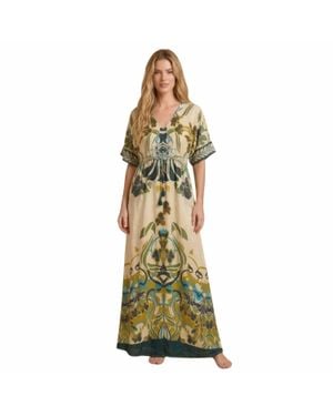 Johnny Was Eulalie Dress - Metallic