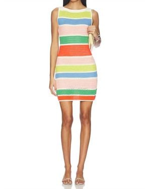 Callaghan Perla Crochet Mini Dress - Multicolor