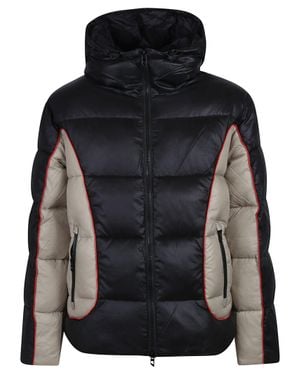 DIESEL W-Ostend Paneling Polyamide Jacket - Black