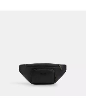 COACH Racer Small Belt Bag - Black
