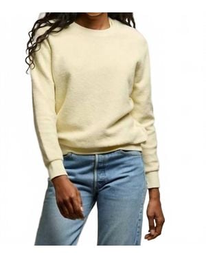 PERFECTWHITETEE French Terry Top - Blue