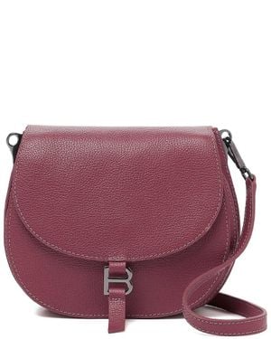 Botkier Baxter Saddle Leather Crossbody - Purple
