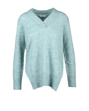 Kangra V-Neck Pullover - Blue