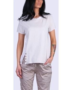 Gigi Moda Lazio Top - White