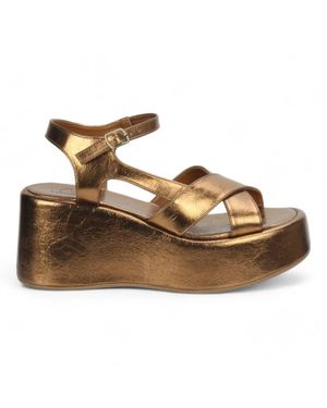 Love Rio Alto Wedge Sandal - Brown
