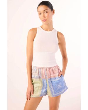 MISA Los Angles Elam Pull-On Short - White