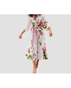 Aston Studio Lucille Midi Dress - Multicolor