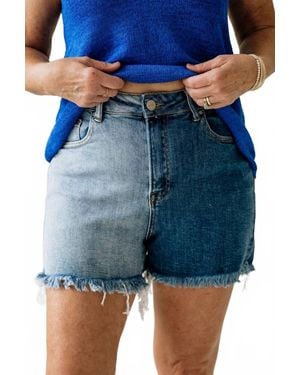 Risen Carmen Combo Shorts - Blue