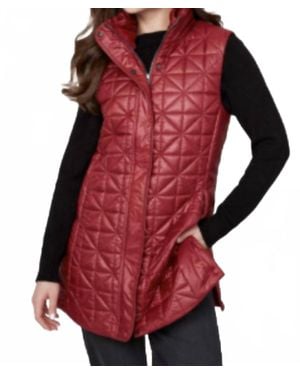 Renuar Puffer Vest - Red