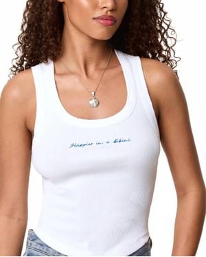 LSPACE Ash Tank - White