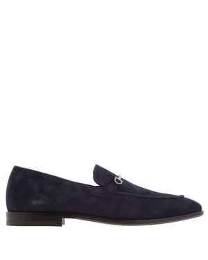 Ferragamo Ferragamo Fedro Gancini Ornament Moccasin, Size 9 E - Blue