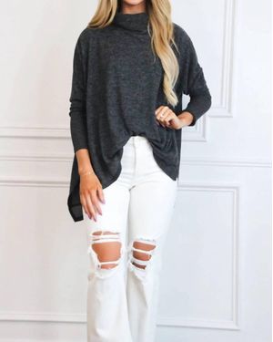 Zenana Cozy Chic Oversized Sweater - White