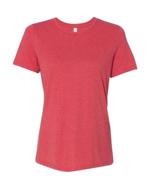 Bella Canvas Relaxed Fit Triblend Tee - Pink