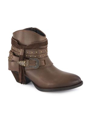 Forastero Western Fashion Booties By - Brown