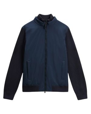 Woolrich Cloud Poly Hybrid Jacket - Blue