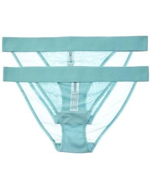 DKNY Set Of 2 Bikini Brief - Blue