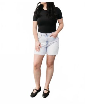 Habitual Baggy Studded Short - Black
