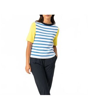 Saint James Valensol Striped Top - Blue
