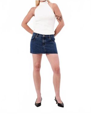 Abrand Jeans 99 Low Skirt - Blue