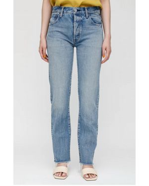 Moussy Siena Straight Jean - Blue