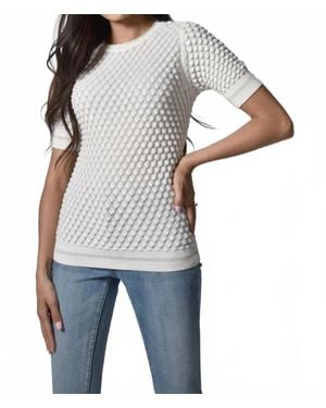 FRANK LYMAN Wiola Crew Neck Knit Top - Multicolor