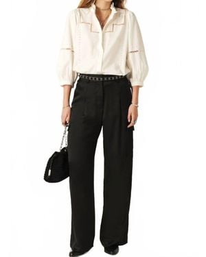 Ba&sh Cary Straight Leg Pants - Black