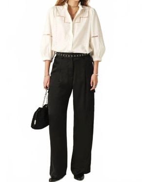 Ba&sh Cary Straight Leg Pants - Black