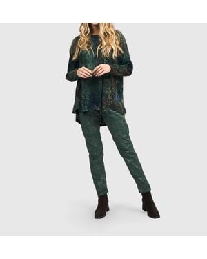 Alembika Washed Iconic Stretch Jeans - Green