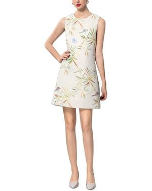 BURRYCO Sleeveless Mini Dress - Natural