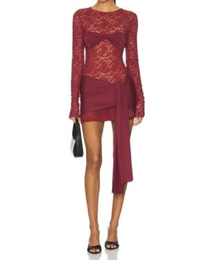 Lioness Midnight Mini Dress - Red