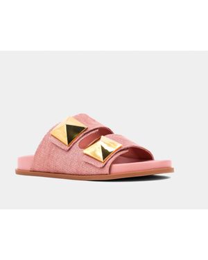 Shu Shop Bernarda Woven Sandals - Red