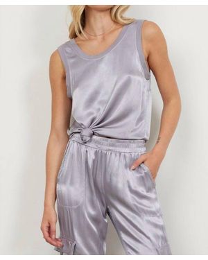 Lamade Silky You Tank Top - Gray