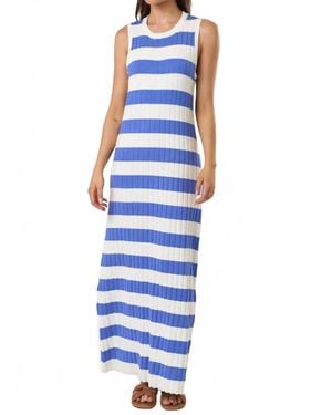 Lalavon Jayden Knit Maxi Dress - Blue