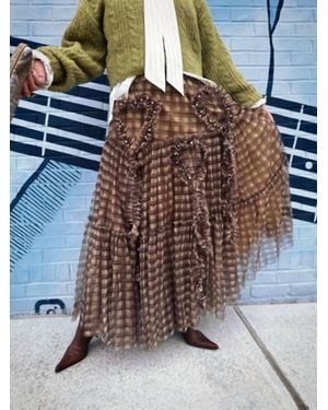 Beulahstyle Maxi Skirt - Brown