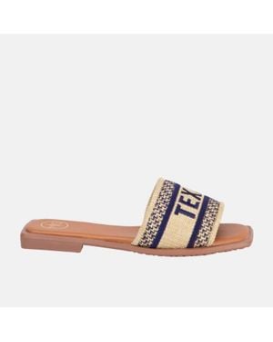 Makers Bobbie Game Day Texas Sandals - Blue