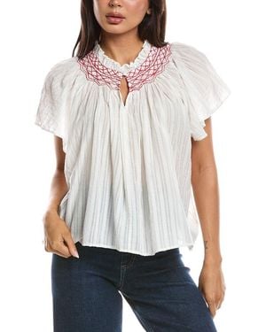 FRNCH Aster Top - White