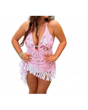 Blakeley Saltwater Cowgirl Swim Set - Pink