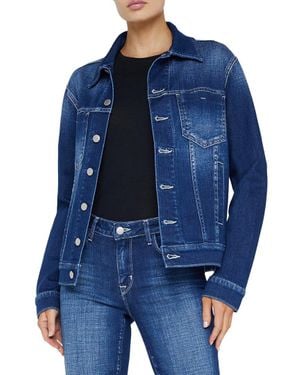 L'Agence Mack Oversized Jacket - Blue